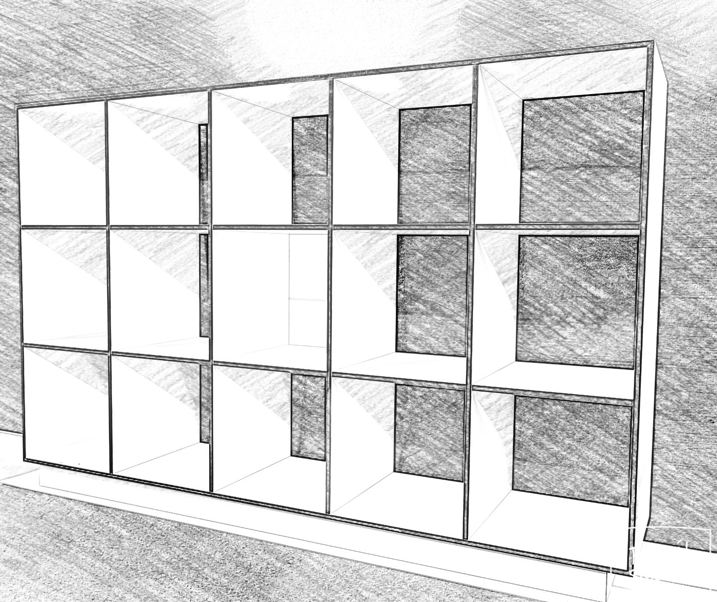 Regal Bücherregal Ikea Boxen